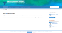 Desktop Screenshot of christusgemeinde.com